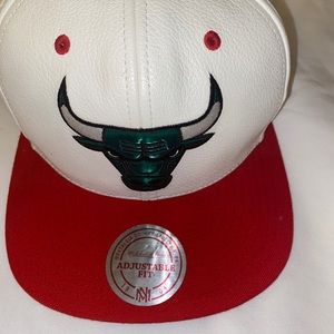 Leather Chicago Bulls SnapBack